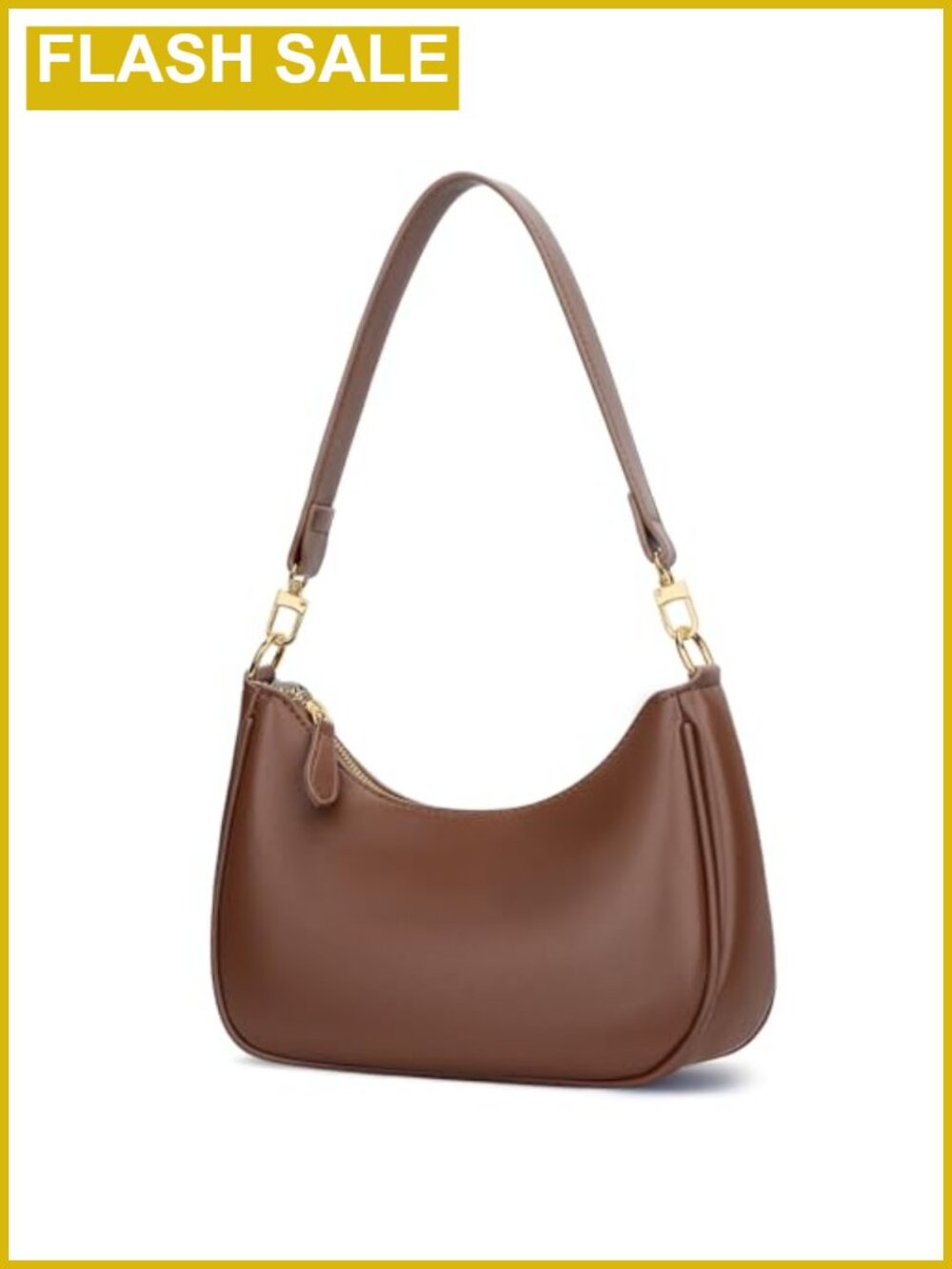 Cute Hobo Shoulder Bag Women PU Leather Handbag Purse Gold Chain Strap